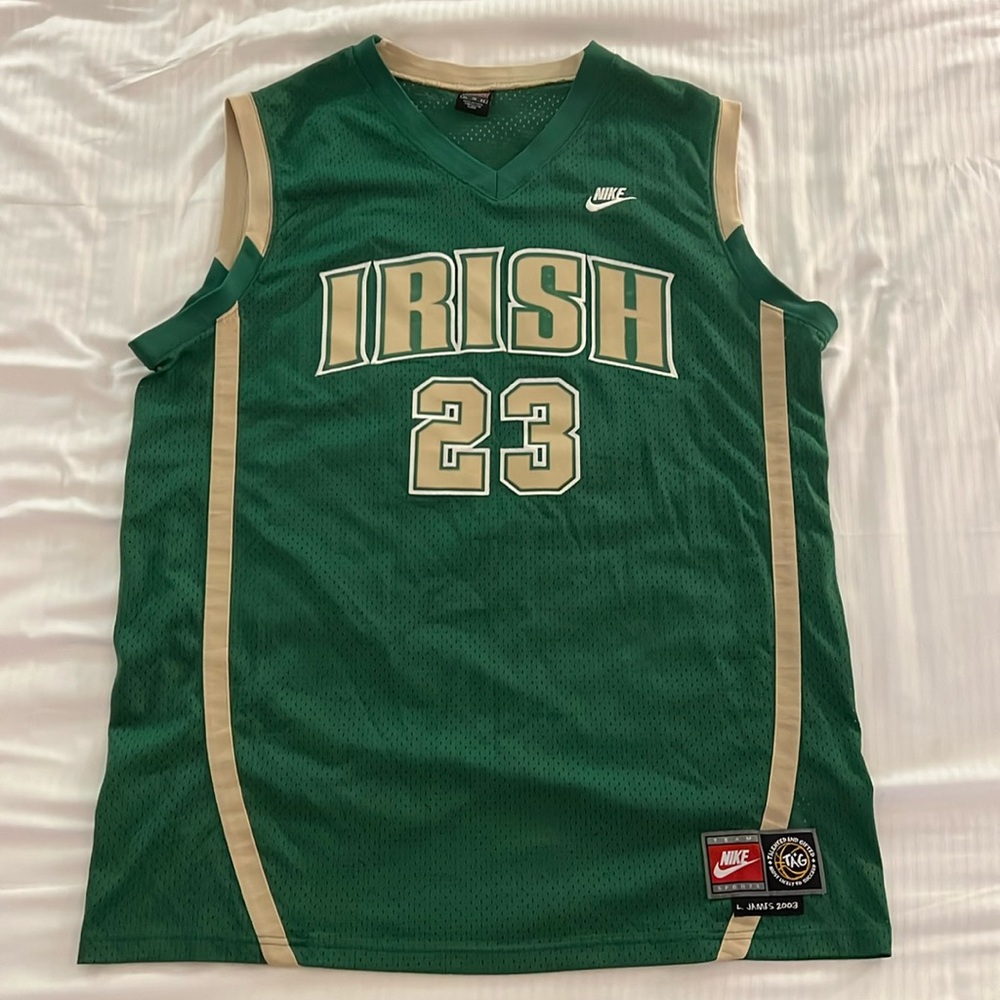 LeBron James rare high school throwback jersey. Mens XL